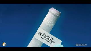 Brady FreezerBondz™ Laboratory Label Application Process