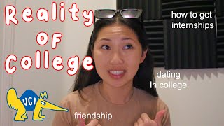 my un-romanticized uci junior experience! internships, dating, change, friendship, & more!