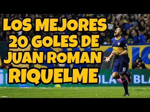 Los mejores 20 goles de Juan Roman Riquelme