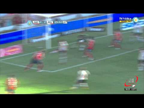 GOL DE GALEANO - INDEPENDIENTE 2 RIVER 2 - FECHA 17 (24 11 2012)