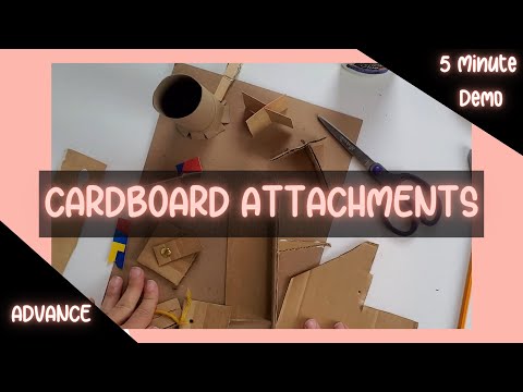 5 Minute Demo: Cardboard Attachment Techniques | Choice-Based Art Education