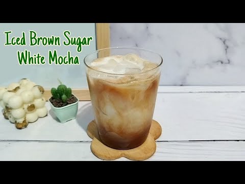 How To Make Iced Brown Sugar White Chocolate Mocha/Brown Sugar White Mocha
