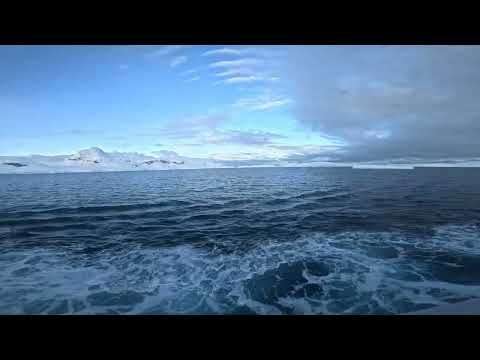 Cruising through the Lemaire Channel #ASMR #Antarctica #Silversea #❄️