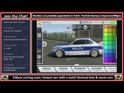 Finishing Jag R3 Spec Series  OMP looking at Cars Live Stream 24 7 17