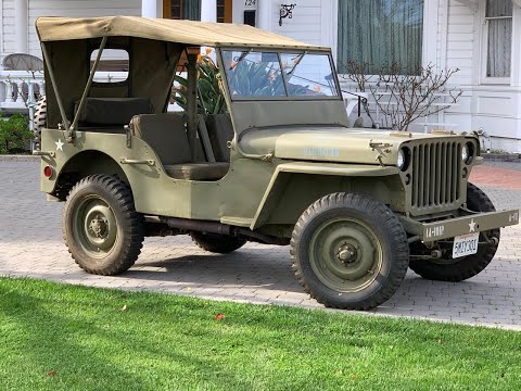 SOLD: 1943 Ford Jeep GPW Santa Barbara, CA