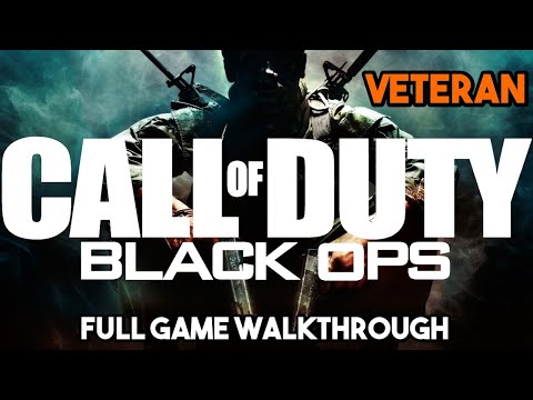 CALL OF DUTY Black Ops | FULL GAME Walkthrough | VETERAN