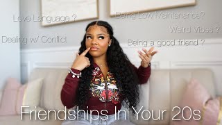 GIRL TALK 🩷 : SURVIVING FRIENDSHIPS IN YOUR 20s | Low Maintenance? Toxic Friends? Accountability?