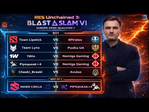 RES Unchained: 3 | BLAST Slam VI Europe Open Qualifier 1