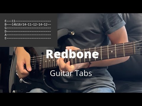 Redbone by Childish Gambino | Guitar Solo