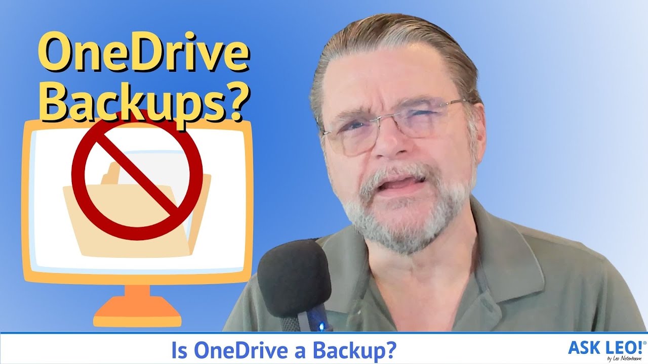 Is OneDrive a Backup?