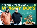 Ravi Anish At Co Canada Express Sea Food Specials In Hyderabad Street Byte Silly Monks
