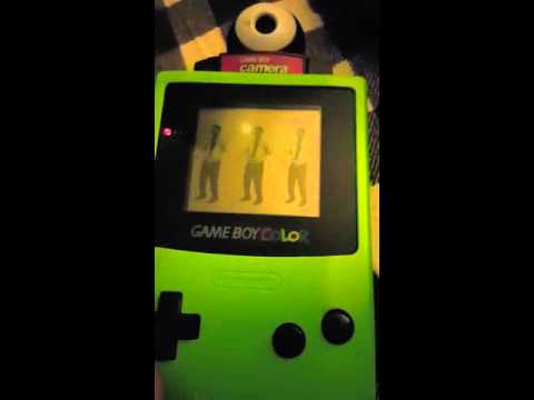 Game Boy Camera credits (dancing guy)
