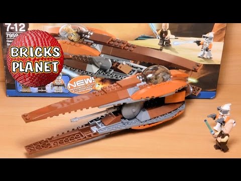 Vidéo LEGO Star Wars 7959 : Geonosian Starfighter