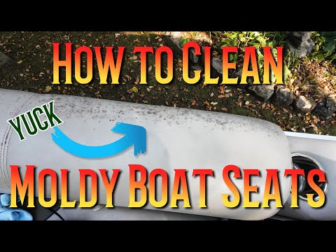How to Clean Moldy Boat Seats!
