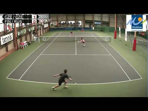 République Tchèque  vs Finlande / Russie (Double) - Open Super 12 Auray Tennis - Court 2