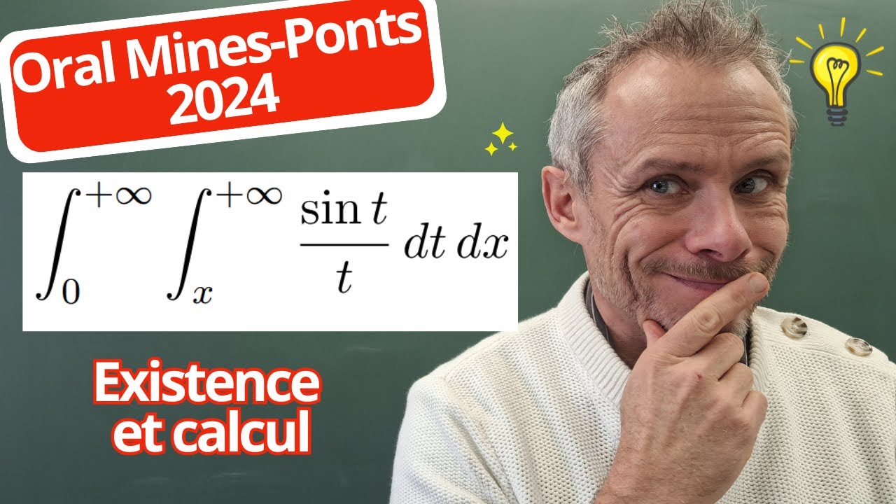 Super exo : une double intégrale impropre aux Mines-Ponts (spé/L1)