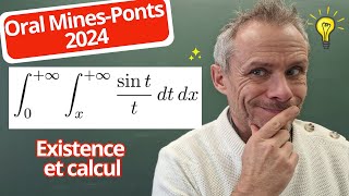 Super exo : une double intégrale impropre aux Mines-Ponts (spé/L1)