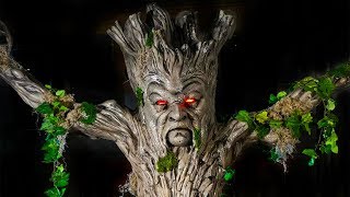 EVIL TREE Haunted Forest Halloween Animatronics | Distortions