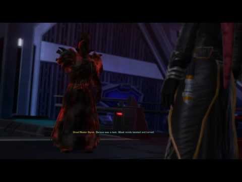 SWTOR Ops Cutscenes: Denova/Explosive Conflict End - Sith Inquisitor POV