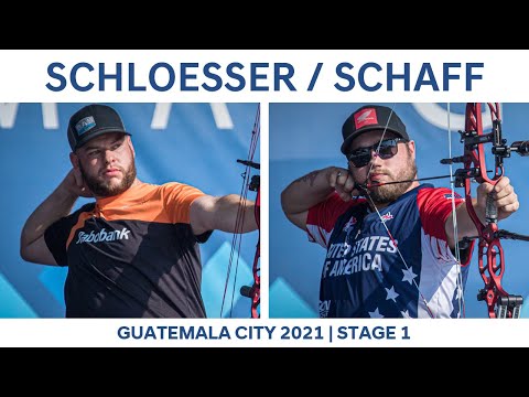 Mike Schloesser v Kris Schaff – compound men semi | Guatemala City 2021 Hyundai World Cup