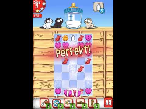 Simons Cat - Crunch Time - Level 87 - No Boosters (by match3news.com)