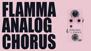 Video thumbnail for Flamma - FC14 Analog Chorus - Demo by Ryan Lutton