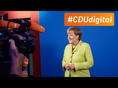 #CDUdigital: CDU.TV-Interview mit Angela Merkel