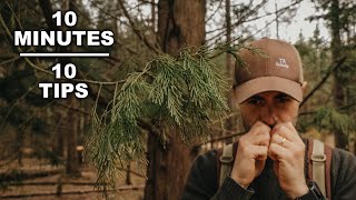 Learn Wilderness Survival Skills in 10 Minutes | Bushcraft Tips