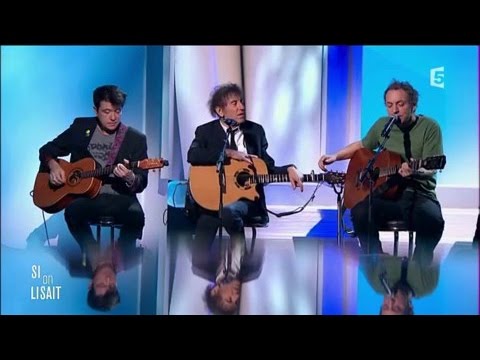 Alain Souchon et Mathieu Boogaerts chantent Trénet