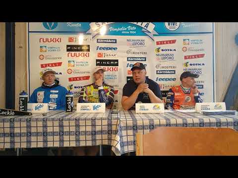 Lehdistötilaisuus: Vimpelin Veto - Kankaanpään Maila 11.7.2019