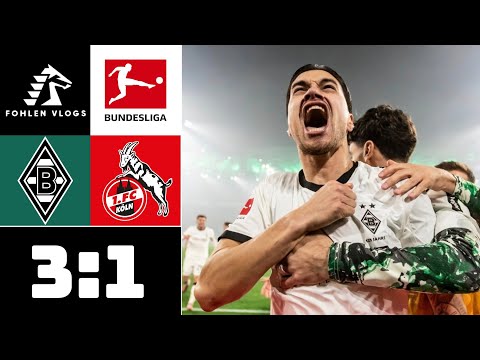 GLADBACH VS KÖLN HIGHLIGHTS | SPEKTAKULÄRER DERBYSIEG FÜR BORUSSIA | BUNDESLIGA STADIONVLOG ⚽️🔥
