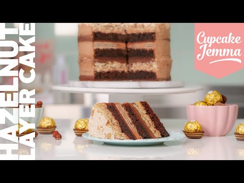 Yolanda Gamp's Hazelnut Meringue Layer Cake from How To Cake It! | Full Recipe | Cupcake Jemma