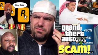 Rockstar Grand theft auto V SCAM