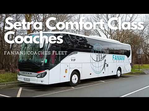 FANIANI COACHES FLEET SETRA COMFORT CLASS COACHES