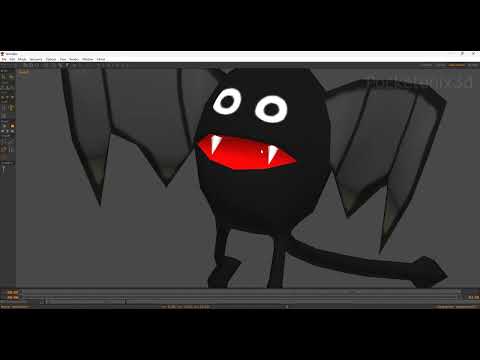 Dracky simple rig demo (anim8or)