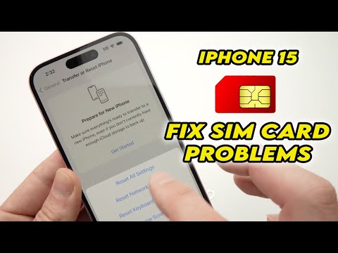 Fix Sim Card Problems on iPhone 15/ Pro / Plus