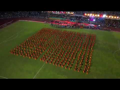 A Mesmering display of the rich tradions of bodo culture by our sisters..