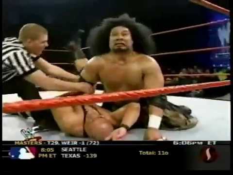 Meng (Haku) vs. Shawn Hernandez (04 07 2001 WWF Jakked Metal)