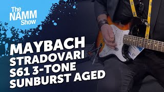Video thumbnail for NAMM 2024: Maybach Stradovari S61 (3-Tone SB Aged) - Sound Demo by Guitar Bonedo