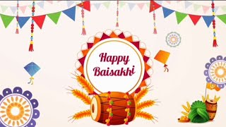 Happy Baisakhi wishes Greetings Whatsapp Status Quotes Message Animation Video 2021