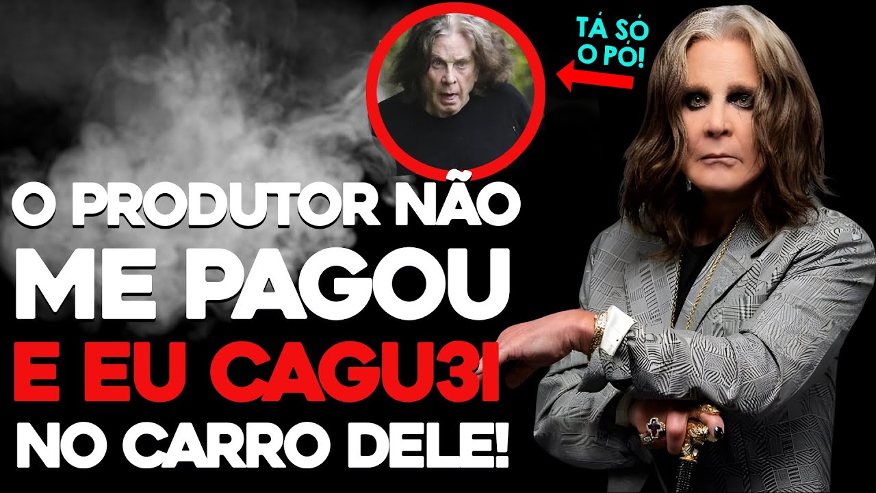 OZZY OSBOURNE: A PROVA (QUASE) VIVA DE QUE AS DR0G@S FAZEM MAL AO HOMEM!