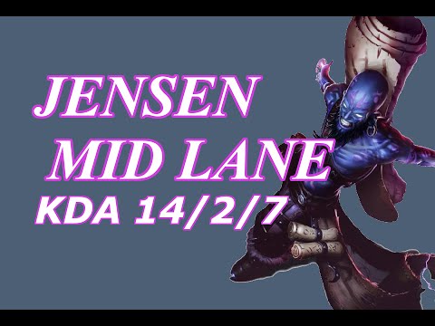 C9 Jensen - Ryze vs Ekko - LOL KR Master