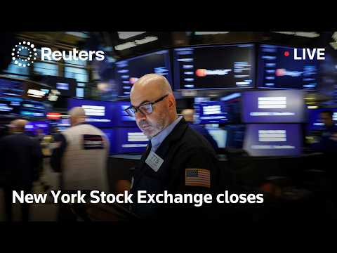 Video Thumbnail: LIVE: New York Stock Exchange closes