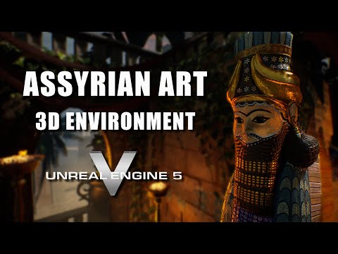 Semiramis' Courtyard [Assyrian/Babylon Inspired 3D Environment | UNREAL ENGINE 5]