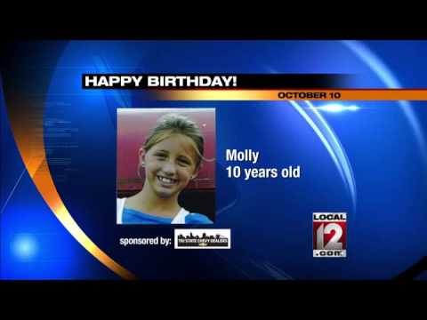 Birthday Greetings: October 10, 2015