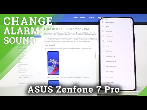 Asus ZenFone 7 Pro - Default Alarm Sounds