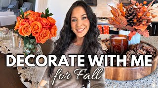DECORATING FOR FALL 🧡 | luxury home decorating, cozy vibes + aesthetic home makeover!