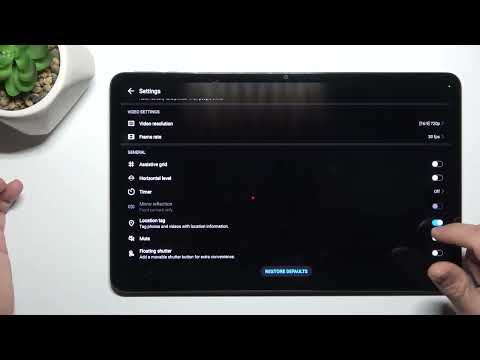 Honor Pad 8 - How to Manage Photo Location Tag? Add / Remove Camera Geo-tagging