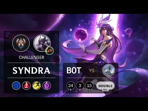 Syndra Bot vs Galio - EUW Challenger Patch 9.24