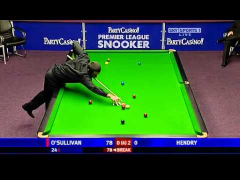 Premier League 2009 - Ronnie O'sullivan vs Stephen Hendry Full Match